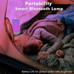 Smart App-Controlled Dimmable RGB Table Lamp