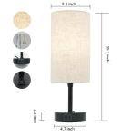Smart Table Lamp with HomeKit, Alexa, & USB Ports
