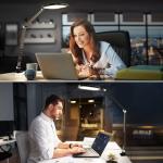 Dimmable LED Desk Lamp with Clamp and Color Modes