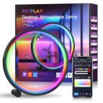 Smart RGB LED Lamp with Music Sync & Voice Control