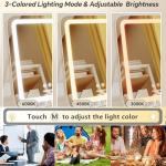 Light Up Makeup Mirror with Smart Touch Control