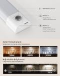 EZVALO 3-Pack Wireless Motion Sensor LED Lights