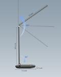 Smart LED Desk Lamp with Dimming and Timer