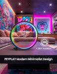 Smart RGB LED Lamp with Music Sync & Voice Control