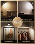 Rechargeable LED Wall Sconces with Remote Control