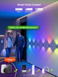 RGB+CW Smart Wall Sconces with Voice Control