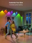 RGB+CW Smart Wall Sconces with Voice Control