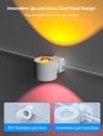 RGB+CW Smart Wall Sconces with Voice Control