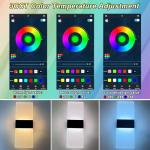 BOSITE RGB Wall Sconces - 16 Million Colors