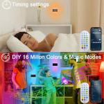 BOSITE RGB Wall Sconces - 16 Million Colors