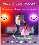 Smart WiFi LED Wall Sconce with Color Change