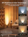 SUNVIE Smart RGBW Floor Can Light 2 Pack