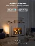 SUNVIE Smart RGBW Floor Can Light 2 Pack