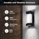 Smart LED Outdoor Wall Lights with Wi-Fi Control