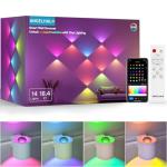 Smart Music Sync LED Wall Sconces - Multicolor
