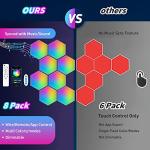 TISOFU RGB Hexagon LED Wall Panel Lights