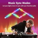 Smart RGB Light Bar with Music Sync and Wi-Fi