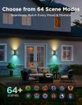 Govee Smart RGB Outdoor Wall Light with 64 Modes