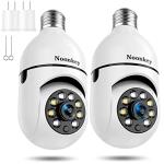 Noonkey 360° WiFi Light Bulb Security Cameras