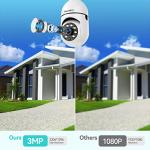 Noonkey 360° WiFi Light Bulb Security Cameras