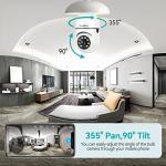 Noonkey 360° WiFi Light Bulb Security Cameras