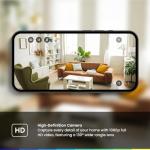 CHAMBERLAIN myQ Smart Indoor Security Camera – 1080p HD Video, Night Vision, Motion Detection, Wi-Fi, Two-Way Audio, Smartphone Control