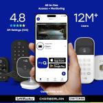 CHAMBERLAIN myQ Smart Indoor Security Camera – 1080p HD Video, Night Vision, Motion Detection, Wi-Fi, Two-Way Audio, Smartphone Control