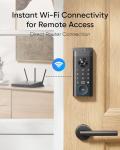 eufy Security Video Smart Lock E330, 3-in-1 Camera+Doorbell+Fingerprint Keyless Entry Door Lock, Smart Built-in Wi-Fi Deadbolt for Front Door, Auto Lock, App Remote Control, Easy Installation