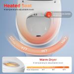 ZingPOP Smart Heated Bidet Toilet Seat