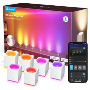 Govee RGBIC Smart LED Wall Sconces with Alexa