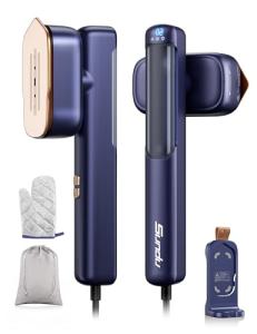 Portable Travel Clothes Steamer with Adjustable Heat