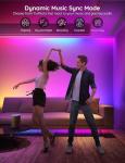 Smart 100ft LED Strip Lights with Music Sync