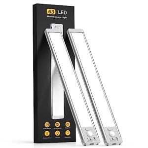 Rechargeable Motion Sensor Under Cabinet Lights, 2 Pack