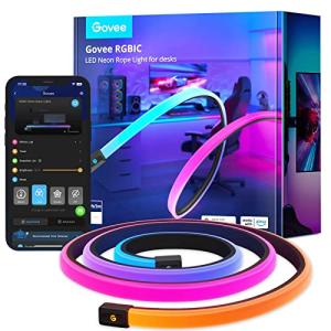 Govee RGBIC Gaming Neon Rope Lights, 10ft