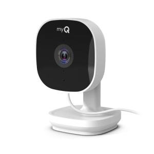 CHAMBERLAIN myQ Smart Indoor Security Camera – 1080p HD Video, Night Vision, Motion Detection, Wi-Fi, Two-Way Audio, Smartphone Control