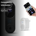 HopeFlex Wireless 1080P Smart Video Doorbell Camera
