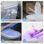 Smart Tankless Toilet with Bidet & Heated Seat