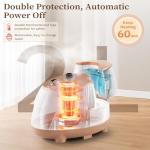 HAPAIS 1800W Standing Clothes Steamer with 10 Modes