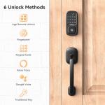 WiFi Smart Door Lock with Keypad and Fingerprint