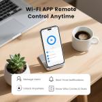 WiFi Smart Door Lock with Keypad and Fingerprint