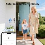 WiFi Smart Door Lock with Keypad and Fingerprint