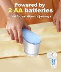 Lint Remover and Fabric Shaver with Safety Lock