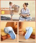 Lint Remover and Fabric Shaver with Safety Lock