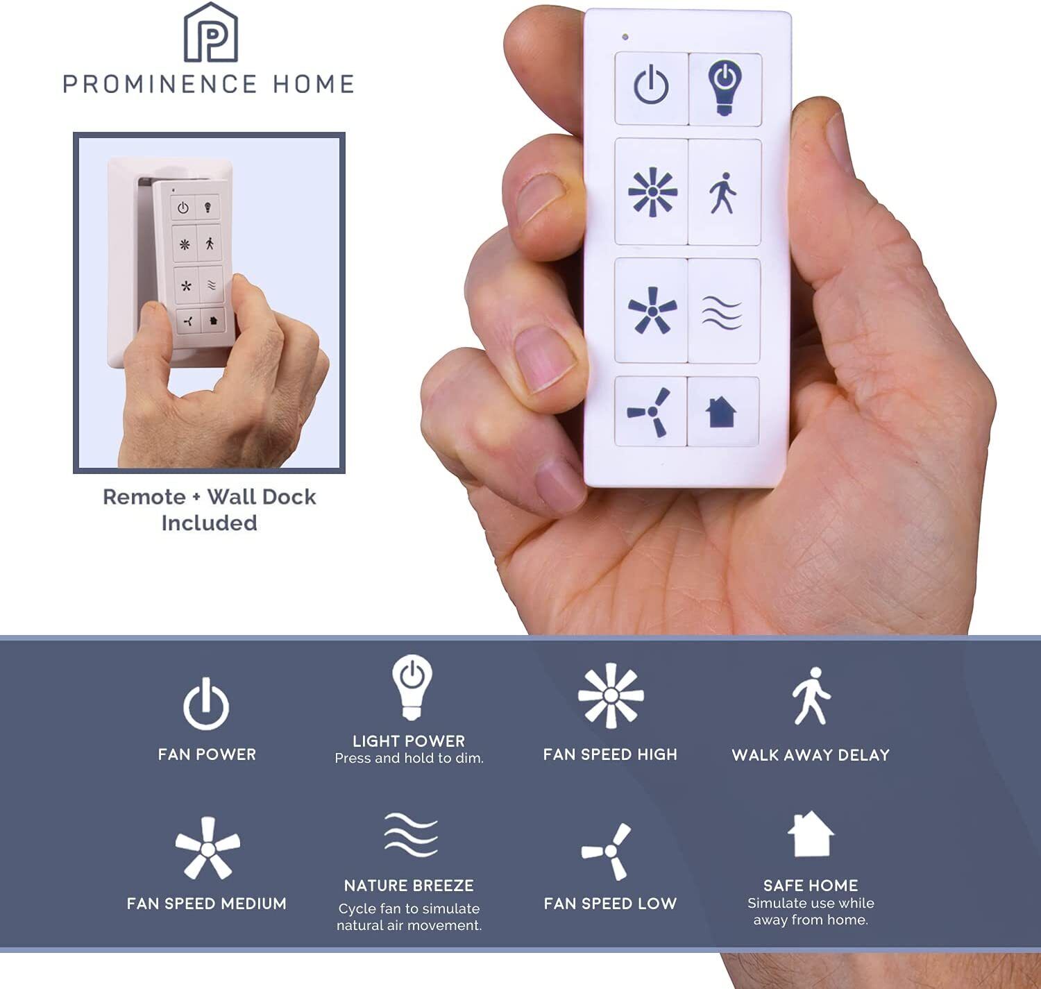 Enoki 52-In Smart Ceiling Fan with Light