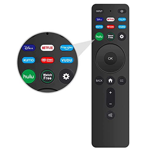 Universal Remote for Vizio Smart TVs with Shortcuts