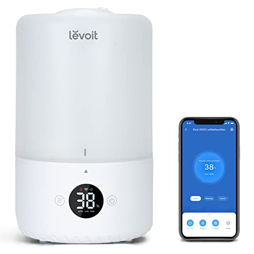 Smart Cool Mist Humidifier for Bedroom & Nursery
