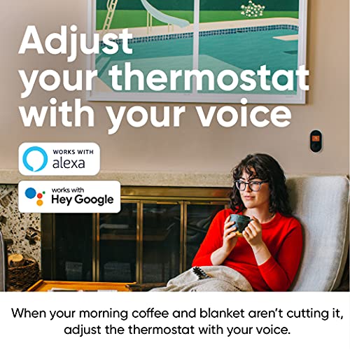 Wyze Wifi Thermostat with App Control, Black
