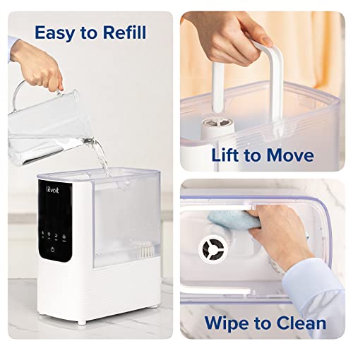 Smart Mist Humidifier with Oil Diffuser
