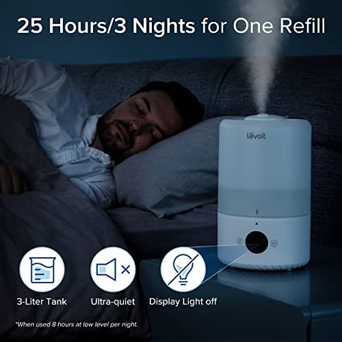 Smart Cool Mist Humidifier for Bedroom & Nursery