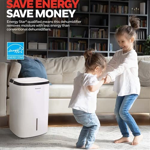 Smart WiFi Dehumidifier for Large Rooms with Alexa Control